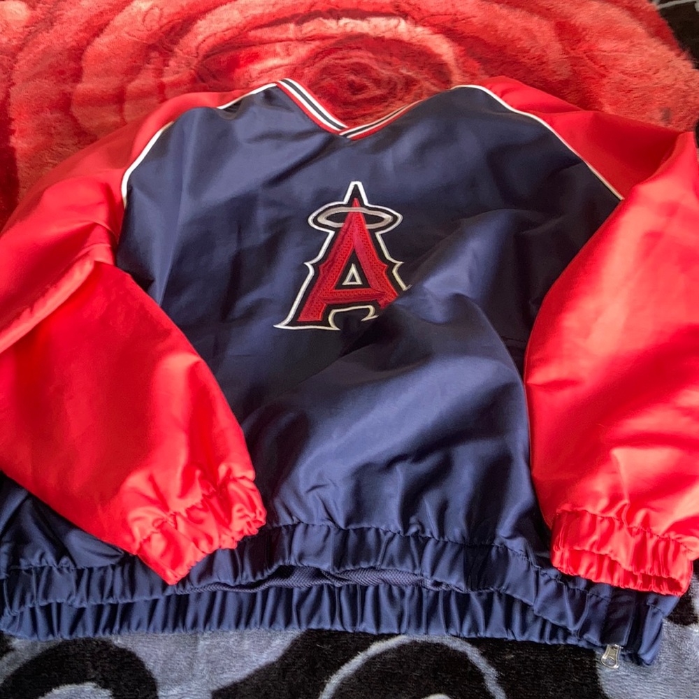 Los Angeles Angels Retro Windbreaker Jacket